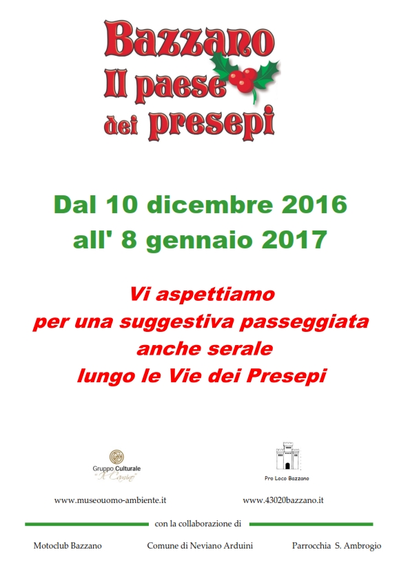 Bazzano paese presepi