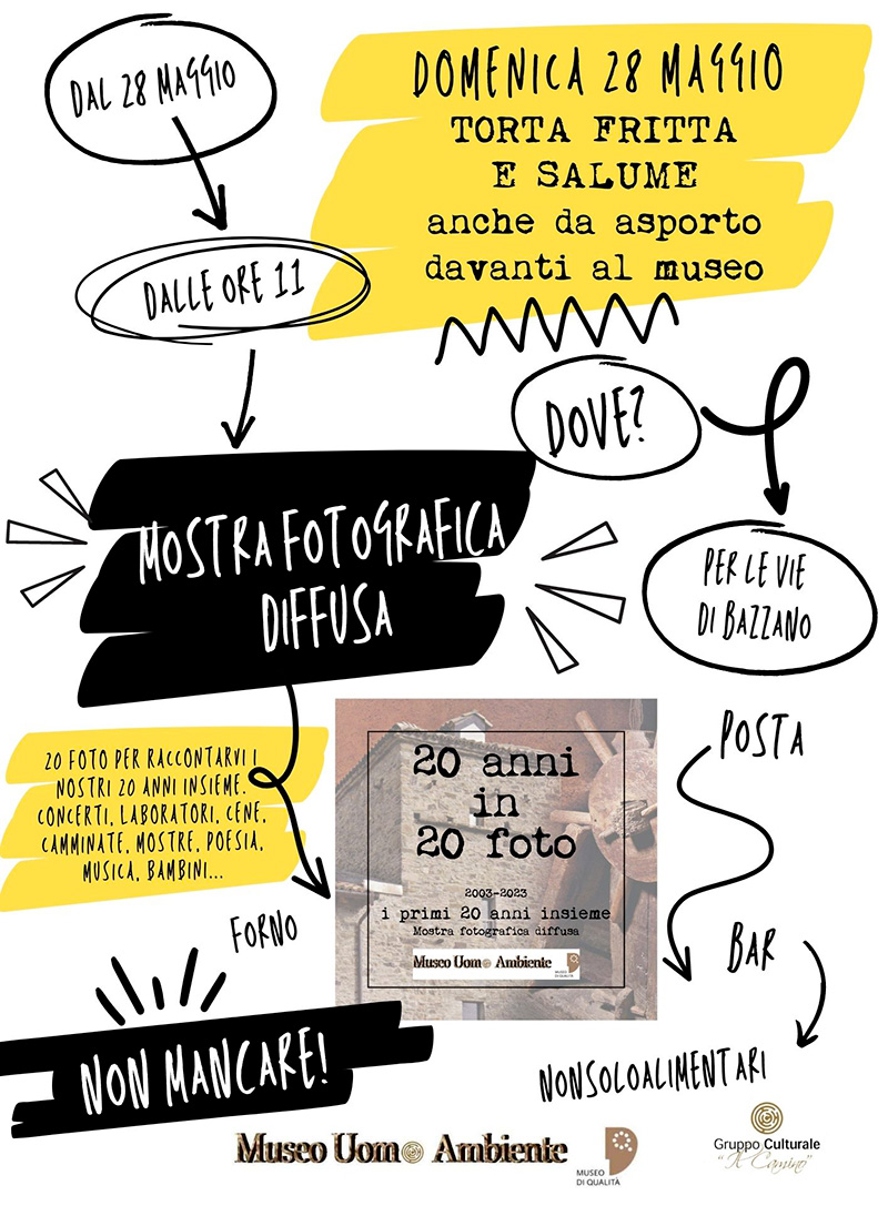 Festa 20 anni mostra fotografica museo
